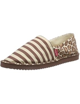 flip*flop Damen Flippadrilla Stripes Leo Espadrilles
