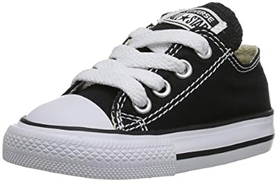 Converse Chuck Taylor All Star Core Ox, Baskets mode mixte enfant - Noir, 22 EU