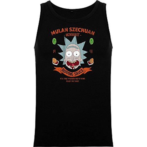 The Fan Tee Tank Top de Rick and Morty Divertida Friky Smith Tiny Mula