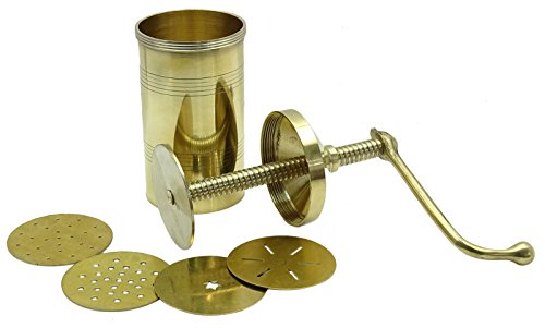 Sev Sancha Für indische Snack / Murukku / Noodle Maker mit 4 verschiedenen Disc Vorlagen - 4