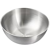 bol metalico para cocina Apto para lavavajillas. IBILI 717020 - Bol INOX Bistrot 20 Cms.