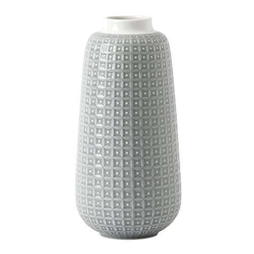 hemingwaydesign von Royal Doulton Vase, Porzellan, Grau, 13,5 cm/13,5 cm, mittel