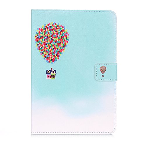 iPad Mini 3 Hülle, Deenor Colorful Classic Design PU Leder Stand Schutzhülle Hülle für Apple iPad Mini 1/2/3 Generation. (Colored balloons) - 2