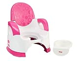 Mattel Fisher-Price CGY50 Komfort Töpfchen mit bequemer hoher Rückenlehne und Ablage für die Arme, pink - 6