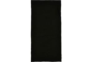 Build your Brand Black Organic Cotton Tubescarf, ekologisk bomull tubhalsduk i svart, en storlek, svart, One size