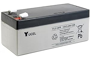 Yucel - Sealed lead acid battery YUCEL Y3.2-12FR 12V 3.2Ah F4.8