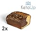 Produktbild KetoUp: 2 Low Carb Marmorkuchen - Ketogene und Low Carb Ernährung | Gesunde Ernährung | enthält maximal 2,2% Kohlenhydrate | 450 Gramm