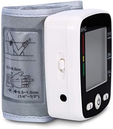 Zywtrade Intelligent Blood Pressure Meter Digital Arm Style Full Automatic Electronic Blood Pressure Monitor Sphygmomanometer with USB Charging larger LCD Monitor Automatic