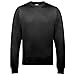 AWDis Just Hoods AWDis Unisex Crew Neck Plain Sweatshirt (280 GSM) (S) (Jet Black)