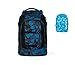 Produktbild Satch Set Blue Triangle Schulrucksack Pack Regenhülle blau