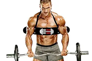 APRODO Arm Blaster - Heavy Duty Biceps Isolator for Bodybuilding, Weightlifting, Gym, Exercise, Workout - Bicep Arm Trainer, NO Pain NO GAIN