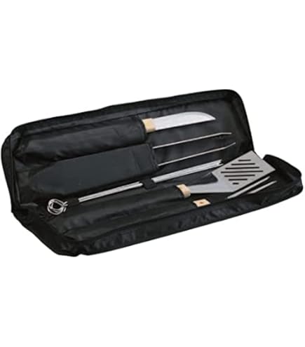 SPAZZOLA TRIANGOLARE CAMPINGAZ - In Acciaio Per Griglie E Piastre | Manico Lungo 32cm - Foto 5