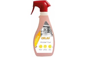 Produits nettoyage - Produit ménager entretien maison - nettoyant - graisse alimentaire - degraissant cuisine - Spray décapant four - ORLAV - Spray 750ml