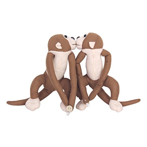 1 Paar Affe Curtain Tie Backs Kinder Zimmer Nursery Frech Spielen Monkey Vorhang binden zurück Raffhalter - 4