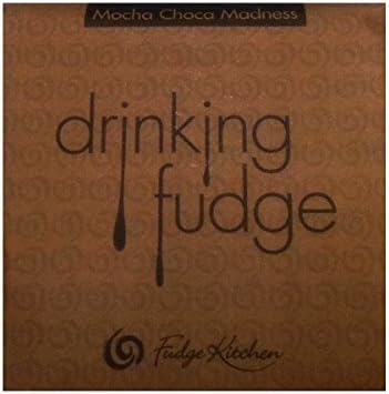 Mocha Choca Madness - Drinking Fudge Sachet Liquid Hot Chocolate Mix By Fudge Kitchen (1 Supplied)