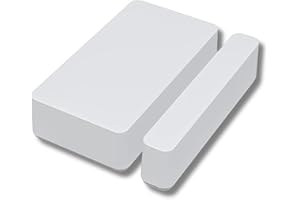 B BESTCON Tuya Smart Wi-Fi Sensore per Porta Finestra - Rilevatori Aperti/Chiusi、App Wi-Fi、Notifiche Avviso Allarme、Supporto per Alexa e Google Home（Sensore per Porte）