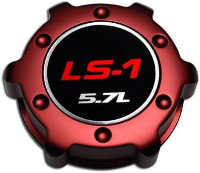 LS1 5.7L RED OIL CAP Chevrolet in Billet Aluminum for Chevy Camaro Z28 SS Super Sport 98 99 00 01 02 1998 1999 2000 2001 2002