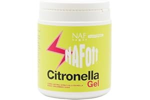 NAF Off Citronella Gel 750g – Natural Summer Protection for Horses – Easy-to-Apply Insect Repellent – Citronella-Based Gel for Flies, Midges & Biting Insects