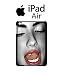 Produktbild Sexy Red Lips Lesbian Girl Naked Kiss Funny Hipster Swag Case Back Cover Hülle Weiß Schwarz iPad Air Tablet Black