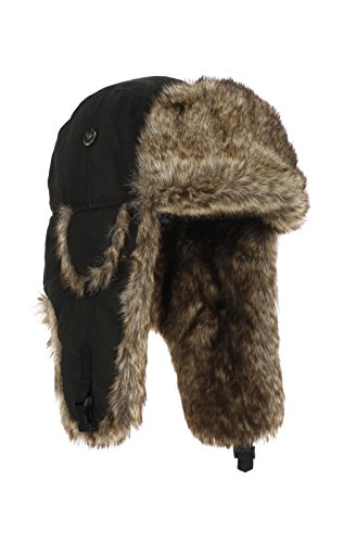 Faux Fur Hunting Trapper Bomber Hat 