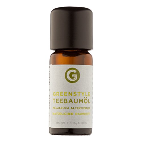 Teebaumöl (10ml) - 100% naturreines, ätherisches Öl von greenstyle
