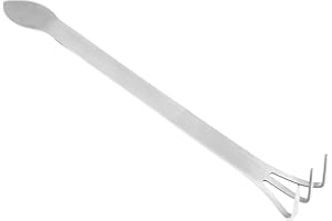 Yardwe Edelstahl Bonsai Werkzeuge 3 Prong Bonsai Wurzelkralle Mini Garten Rechen Grubber Boden Landwirtschaft Werkzeug