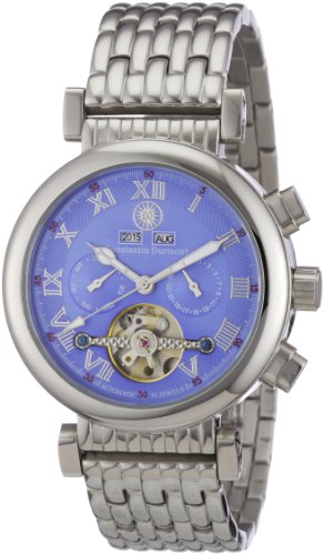 Constantin Durmont Herren-Armbanduhr Calendar CD-CALE-AT-ST-STST-BL Constantin Durmont Herren-Armbanduhr Calendar CD-CALE-AT-ST-STST-BL