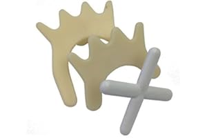 PERADON Nylon Cross, Butt and Spider Snooker or Pool Cue Rest Heads - 3 Pack