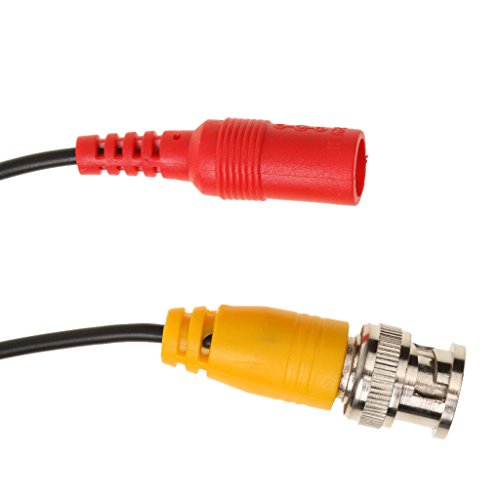 MagiDeal All-in-1BNC Video DC Verlängerung Kabel Stromversorgungskabel Für DVR CCTV Kamera Monitor 20m - 3