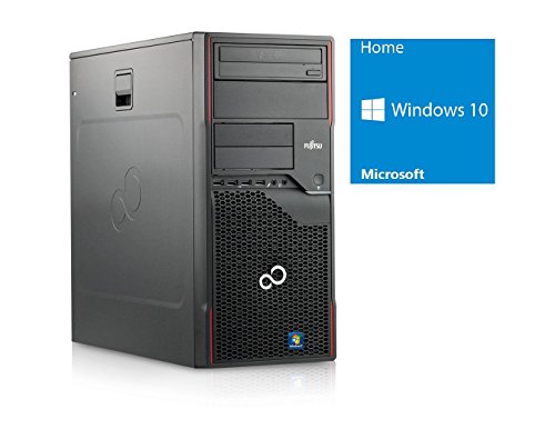 Refurbished Office PC | Fujitsu Esprimo P710 | Intel Celeron G540 @ 2,5 GHz | 4GB DDR3 RAM | 250GB HDD | DVD-ROM | Windows 10 Home vorinstalliert (Zertifiziert und Generalüberholt)