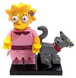 LEGO The Simpsons Series 2 Collectible Minifigure 71009 - Lisa Simpson (Snowball II Cat) by LEGO - LEGO