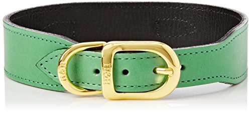 Hartman-Rose-Haute-Couture-Octagon-Collection-Dog-Collar-Kelly-Green-16-18-Inch