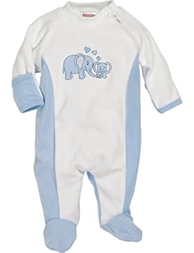 Schnizler Unisex Baby Schlafstrampler Nicki Schlafanzug Elefant, Frühchen, Oeko-tex Standard 100