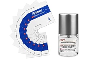 LLPT 94 Promotore di Adesione 10 Salviette Applicatrici in Spugna Promotore Adesivo per Primer Adatto per Adesivi Acrilici Biadesivi Permanenti Nastro per Il Montaggio