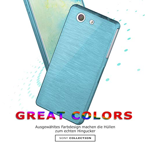 Funda protectora OneFlow para funda Sony Xperia Z3 Compact Carcasa silicona TPU 1 5mm Accesorios cubierta protecci n m vil Funda m vil paragolpes bolso cepillado aluminio dise o en Aqua-Cyan reviews Funda protectora OneFlow para funda Sony Xperia Z3 Compact Carcasa silicona TPU 1 5mm Accesorios cubierta protecci n m vil Funda m vil paragolpes bolso cepillado aluminio dise o en Aqua-Cyan