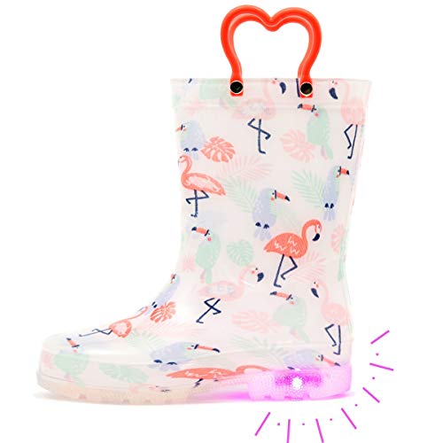 flamingo wellies