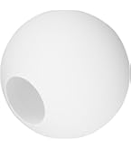 HOLIDYOYO Paralume Da Soffitto in Plastica Resistente2 Pezzi Copri Lampada Sfera Per Lampadario Casa Uso Domestico Facile Installazione