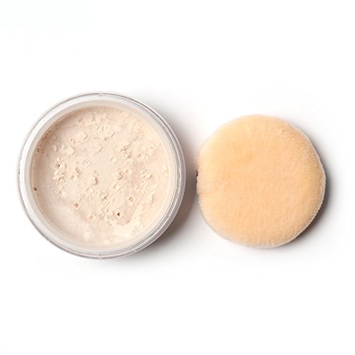 Loose Powder – 24 Stunden Dauerhaftes Anti-Sweat Loose Powder Oil Control Breathable Makeup Pulver (2# Natürliche Farbe) - 3