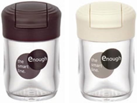 New TRUYOO Plastic Seasoning Spice Pot Storage Container Cruet Condiment Jar 68mL (Brown)
