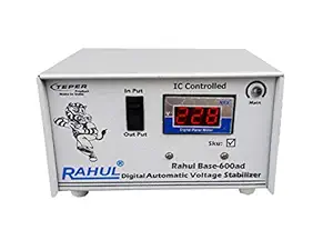 Rahul Base-600ad 600VA 140-280 Volt,3 Booster 1 LCD/LED TV,Smart TV, Android TV Up to 65