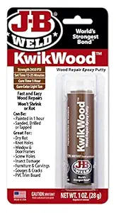 J-B Weld 8257 KwikWood Wood Repair Epoxy Putty - 1 oz