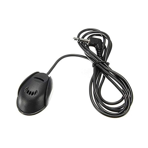 augustcoco Portable 3.5 mm Externes Mikrofon Professionelle Externe Mic für Auto Radio Auto DVD