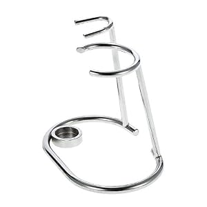 Anself Stainless Steel Shaving Holder Stand for Shaving Razor Brush Bowl, Shaving Tool Organizer - Image 7