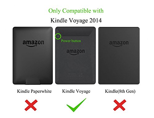 Ayotu Kindle Voyage H¨¹lle–Case Cover Mit Auto Sleep/Wake Funktion nur geeignet f¨¹r Amazon Kindle Voyage ( 6 „Zoll 2014)-029 - 6