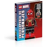LEGO Marvel Enciclopedia de personajes: (incluye una minifigura exclusiva del Capit&aacute;n Am&eacute;rica)