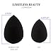 Beauty Blender Sponge Black Latex Free - The Best Foundation Make Up Sponge For Liquid, Powder and Cream Blending Application