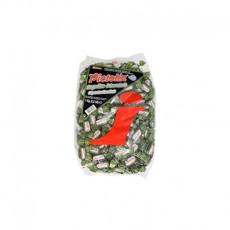 Pictolín Regaliz - Caramelos sabor regaliz - Bolsa de 1kg