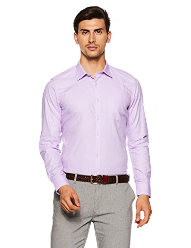 blackberrys Men's Solid Slim Fit Formal Shirt