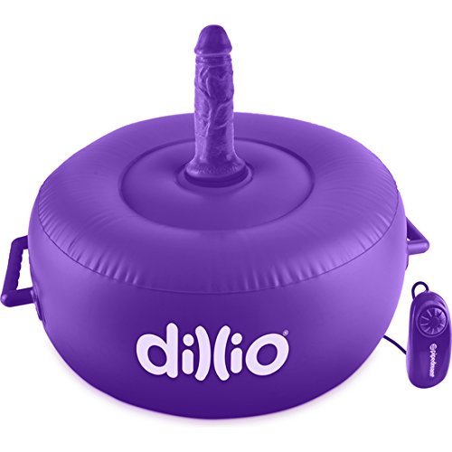 Preisvergleich Produktbild Liebeskugel aufblasbar mit Vibrator lila