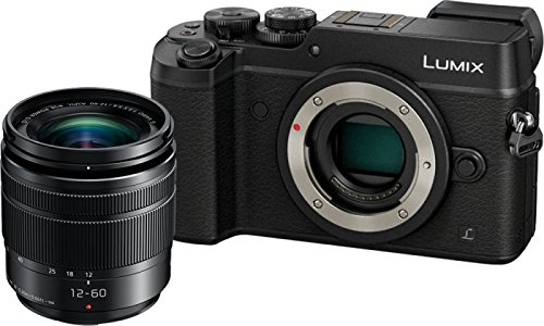 Panasonic DMC-GX8MEB-K Lumix Compact System Camera with 12 - 60 mm Lens- Black